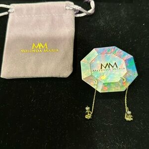 MELINDA MARIA MOON AND STARS EARRINGS